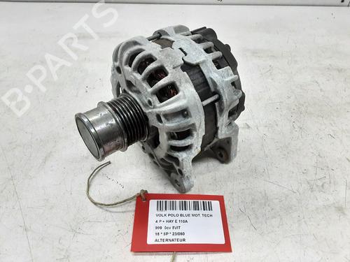 Used Alternator VW POLO VI (AW1, BZ1, AE1) 1.0 TSI (95 hp) 22176636