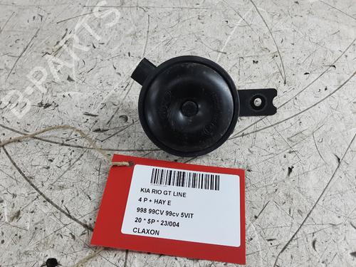 Toeter KIA RIO IV (YB, SC, FB) 1.0 T-GDI 100 (101 hp) 30578968