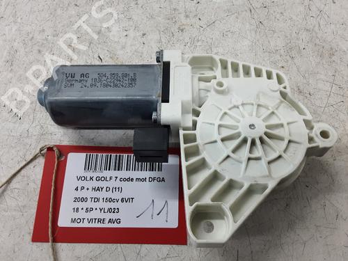 Used Left front window motor Left front window motor VW GOLF VII (5G1, BQ1, BE1, BE2) 2.0 TDI (150 hp) 39059244 39059244