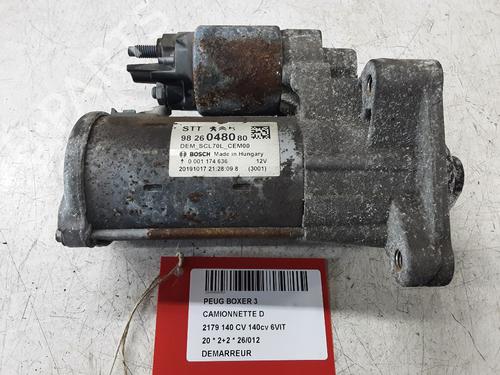Used Starter Starter PEUGEOT BOXER Van 2.2 BlueHDi 140 (140 hp) 33439556 33439556