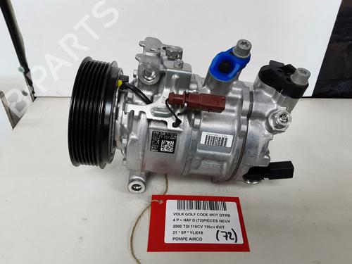 AC Kompressor VW GOLF VIII (CD1, DA1) 2.0 TDI (116 hp) 26129276