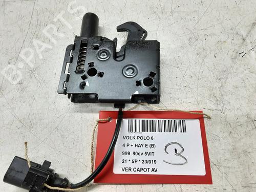 Used Hood lock VW POLO VI (AW1, BZ1, AE1) 1.0 MPi (80 hp) 22176749