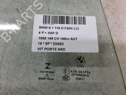 Rear right door window BMW 1 (F20) 118 d | BP20287200C21 