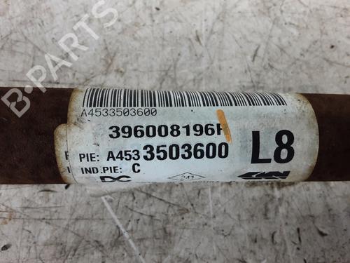 Right rear driveshaft RENAULT TWINGO III (BCM_, BCA_) 1.0 SCe 75 | BP20288362M41 