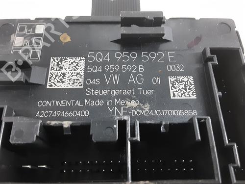 Control unit VW TIGUAN ALLSPACE (BW2, BJ2) 2.0 TDI | BP20280164M11 