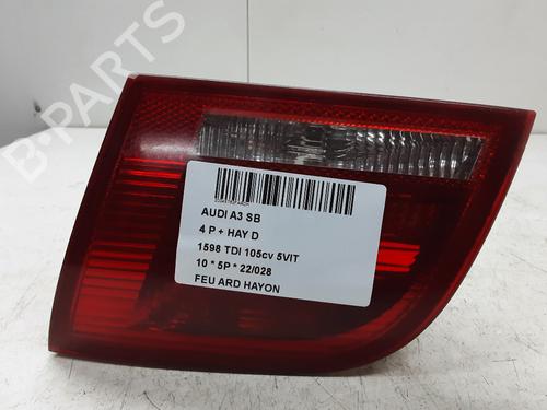 Used Right tailgate light Right tailgate light AUDI A3 Sportback (8PA) 1.6 TDI (105 hp) 39051227 39051227