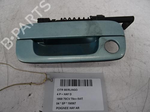 Used Tailgate handle Tailgate handle CITROËN BERLINGO / BERLINGO FIRST MPV (MF_, GJK_, GFK_) 1.9 D (MFWJZ) (70 hp) 20274636 20274636