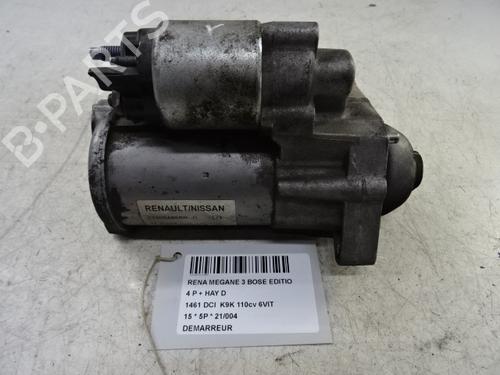 Used Starter RENAULT MEGANE III Hatchback (BZ0/1_, B3_) 1.5 dCi (BZ09, BZ0D, BZ1W, BZ29, BZ14) (110 hp) 20270255