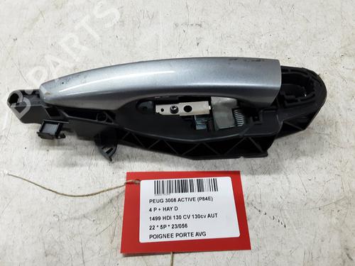 Front left exterior door handle PEUGEOT 3008 II SUV (MC_, MR_, MJ_, M4_) 1.5 BlueHDi 130 | BP20280463C128 