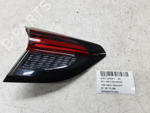 Used Rear bumper left light Rear bumper left light OPEL CORSA F (P2JO) 1.2 (68) (101 hp) 40293282 40293282