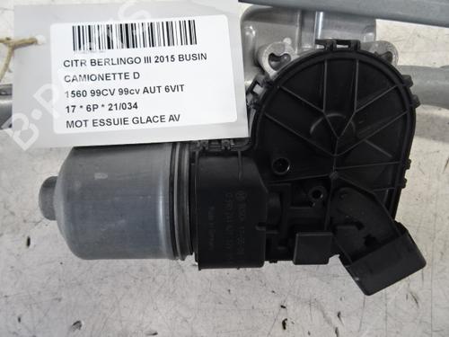 Used Front wiper motor CITROËN BERLINGO Box Body/MPV (B9) 1.6 BlueHDi 100 (99 hp) 20270809