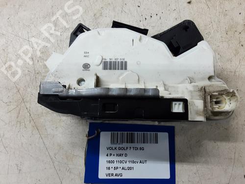 Venstre foran lås VW GOLF VII (5G1, BQ1, BE1, BE2) 1.6 TDI (110 hp) 20279121