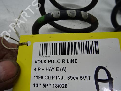 Used Shock absorber spring VW POLO V (6R1, 6C1) 1.2 (70 hp) 20277593
