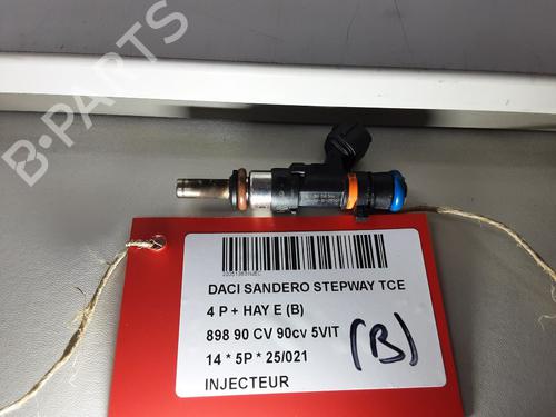 Used Injector DACIA SANDERO II TCe 90 (B8M1, B8MA, B8AC) (90 hp) 28144256