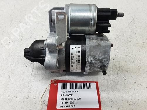 Used Starter PEUGEOT 108 1.0 VTi 72 (72 hp) 20287846