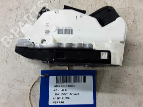Used Rear left lock VW GOLF VII (5G1, BQ1, BE1, BE2) 1.6 TDI 4motion (110 hp) 20278884