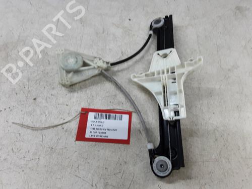Used Rear left window mechanism VW POLO V (6R1, 6C1) 1.2 TDI (75 hp) 20280912
