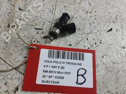 Used Injector VW POLO VI (AW1, BZ1, AE1) 1.0 MPi (80 hp) 28383163