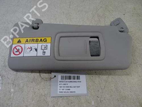 Used Right sun visor Right sun visor RENAULT CLIO IV (BH_) 1.5 dCi 90 (90 hp) 39055743 39055743