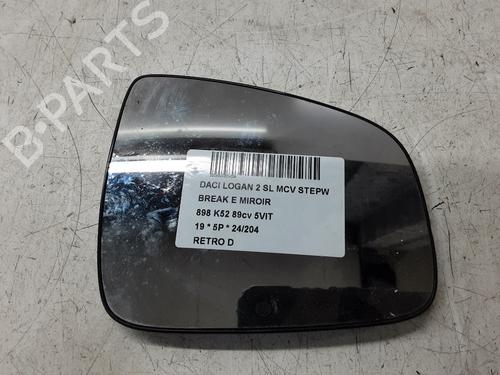 Used Right mirror DACIA LOGAN MCV II TCe 90 (K8M1, K8MA, K8AC) (90 hp) 26731732