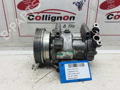 Used AC compressor AC compressor MERCEDES-BENZ CITAN Box Body/MPV (W415) 109 CDI (415.601, 415.603, 415.605) (90 hp) 20279662 20279662