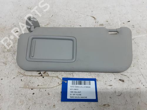 Used Left sun visor Left sun visor TOYOTA YARIS (_P21_, _PA1_, _PH1_) 1.5 Hybrid (MXPH11) (92 hp) 39055715 39055715