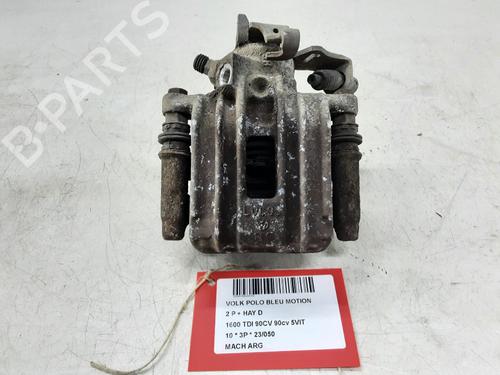 Used Left rear brake caliper VW POLO V (6R1, 6C1) 1.6 TDI (90 hp) 23095548