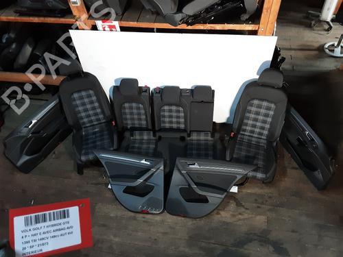 Used Seats set VW GOLF VII (5G1, BQ1, BE1, BE2) 1.4 GTE Hybrid (204 hp) 23644595