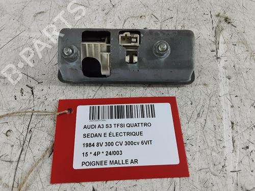 Tailgate handle AUDI A3 Limousine (8VS, 8VM) S3 quattro | BP20287704C132 
