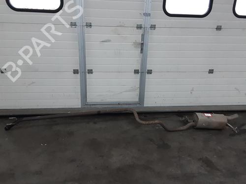 Used Exhaust system Exhaust system PEUGEOT PARTNER Box Body/MPV 1.6 HDi (90 hp) 33736429 33736429
