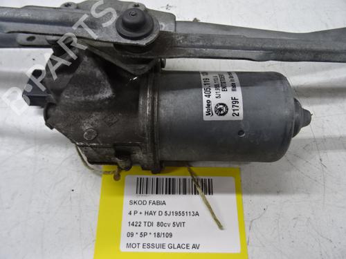 Used Front wiper motor Front wiper motor SKODA FABIA II (542) 1.4 TDI (80 hp) 39052017 39052017