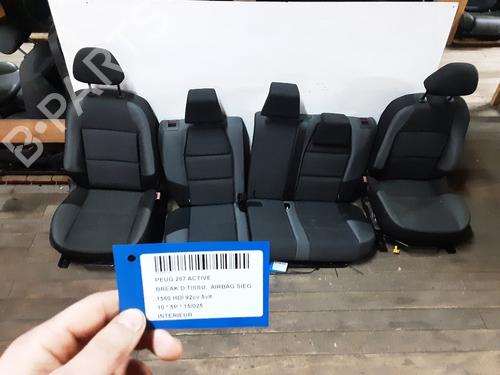 Used Seats set Seats set PEUGEOT 207 SW (WK_) 1.6 HDi (92 hp) 39889313 39889313