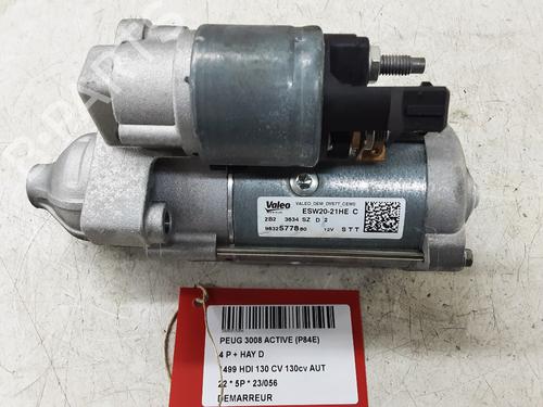 Used Starter PEUGEOT 3008 II SUV (MC_, MR_, MJ_, M4_) 1.5 BlueHDi 130 (131 hp) 20280273