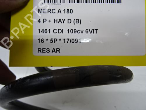 Shock absorber spring MERCEDES-BENZ A-CLASS (W176) A 180 CDI / d (176.012) | BP20275192C152 