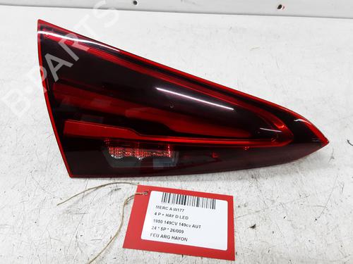 Used Left tailgate light Left tailgate light MERCEDES-BENZ A-CLASS (W177) A 200 d (177.012) (150 hp) 33199480 33199480