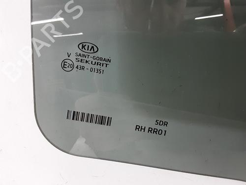 Dør rude højre bagtil KIA CEED (CD) 1.0 T-GDI | BP36669319C21 - Image 3