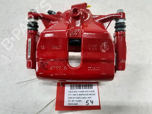 Used Right front brake caliper VW GOLF VII (5G1, BQ1, BE1, BE2) 2.0 GTI (220 hp) 25279513