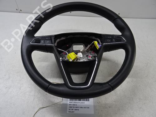 Used Steering wheel Steering wheel SEAT LEON (5F1) 1.6 TDI (105 hp) 39054132 39054132