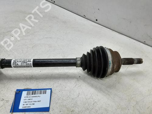 Left front driveshaft CITROËN C3 III (SX) 1.2 THP 110 (SXHNPS, SXHNZT, SXHNZ6) | BP32242556M38 - Image 2