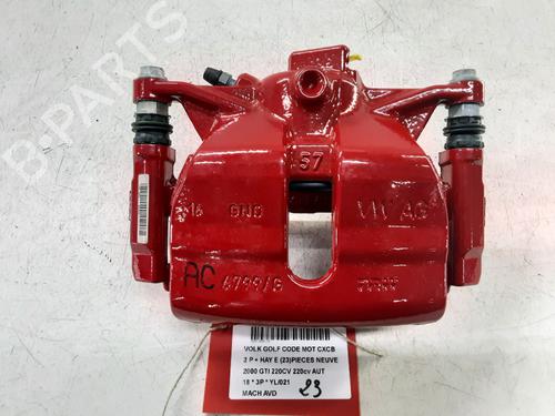 Used Right front brake caliper VW GOLF VII (5G1, BQ1, BE1, BE2) 2.0 GTI (220 hp) 25279461