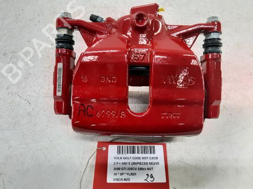 Used Right front brake caliper VW GOLF VII (5G1, BQ1, BE1, BE2) 2.0 GTI (220 hp) 25279467
