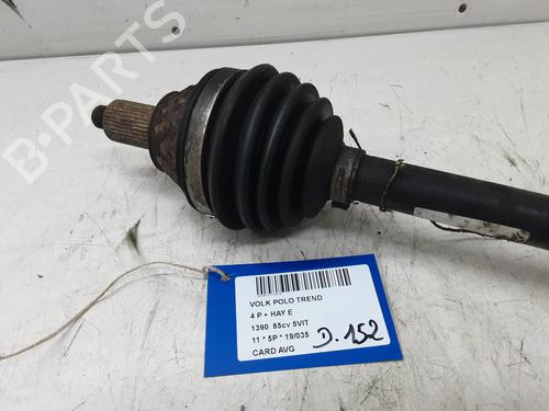 Left front driveshaft VW POLO V (6R1, 6C1) 1.4 (6R1) | BP20269536M38 