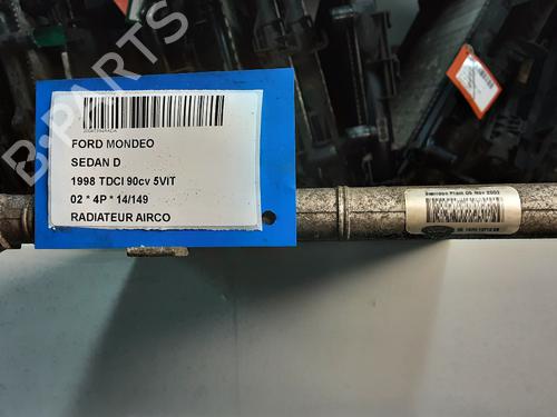 AC radiator FORD MONDEO III Saloon (B4Y) 1.8 16V | BP20283441M32 