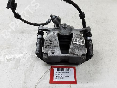 Used Right front brake caliper PEUGEOT 3008 II SUV (MC_, MR_, MJ_, M4_) 1.5 BlueHDi 130 (131 hp) 20280405