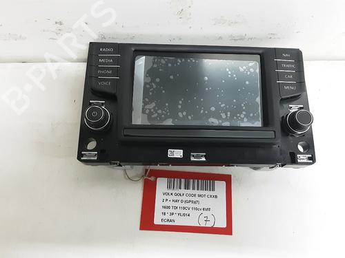 Multifunctionele display VW GOLF VII (5G1, BQ1, BE1, BE2) 1.6 TDI (110 hp) 29609848