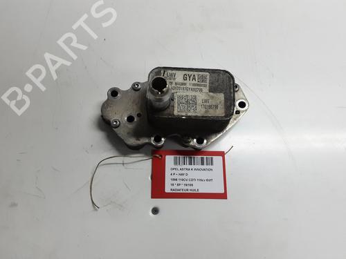 Ölkühler für OPEL ASTRA K (B16) 1.6 CDTi (68) (110 hp) 31708394