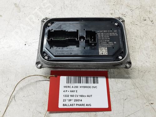 Used Xenon ballast Xenon ballast MERCEDES-BENZ A-CLASS (W177) A 250 e (177.086) (218 hp) 33007791 33007791