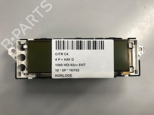 display-monitor-citroen-c4-i-lc_-16-hdi-9665614780-2004-2005-2006-2007-2008-2009-2010-2011-2012-2013-2014-20274437 main image