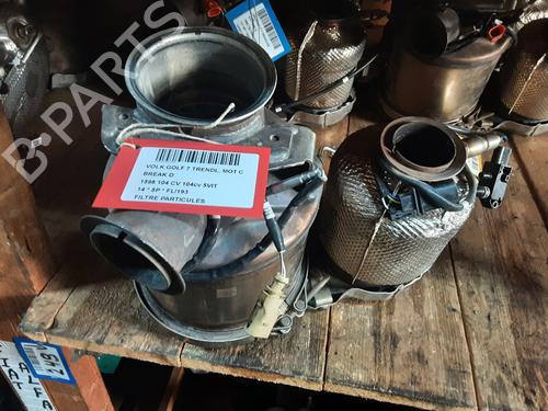 Used Particulate filter Particulate filter VW GOLF VII Variant (BA5, BV5) 1.6 TDI (105 hp) 32248468 32248468