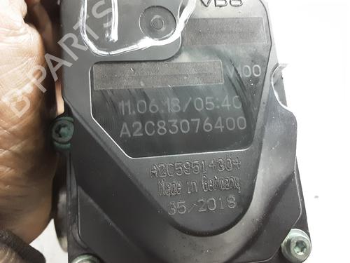 Throttle body VW POLO V (6R1, 6C1) 1.6 TDI | BP20277473M82 